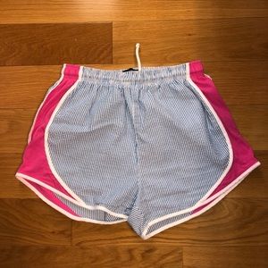 LAUREN JAMES SEERSUCKER SHORTS